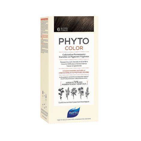Phytosolba Phyto Hair Color краска для волос 6 темный блонд 50/50/12мл