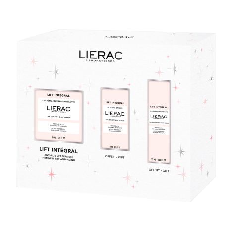 Lierac Lift Integral набор крем-лифтинг укрепл. дневной для лица 50мл + сыворотка-лифтинг для лица 15мл + ночной крем-лифтинг для лица 25мл