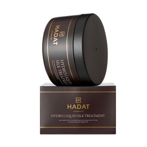 Hadat Cosmetics HYDRO LIQUID SILK TREATMENT маска для волос Жидкий шелк 300мл №3