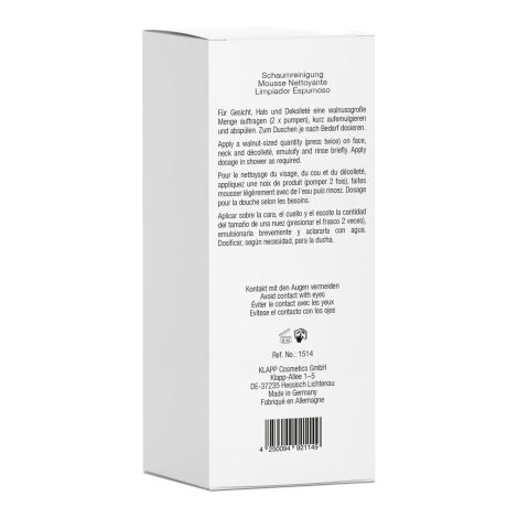 KLAPP SKIN CARE SCIENCE C PURE очищающая пенка 200мл №2