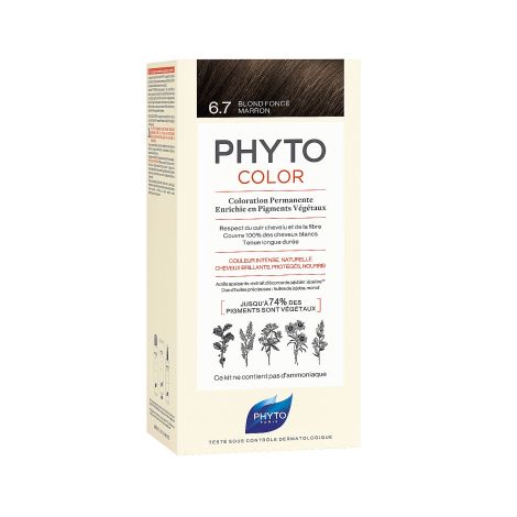 Phytosolba Phyto Hair Color краска для волос 6.77 светлый каштан-капучино 50/50/12мл