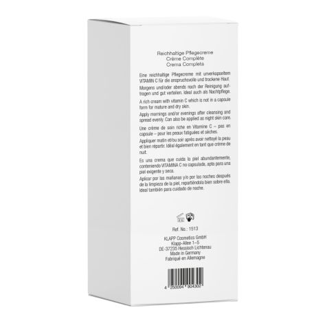 KLAPP SKIN CARE SCIENCE C PURE витаминный крем 50мл №3