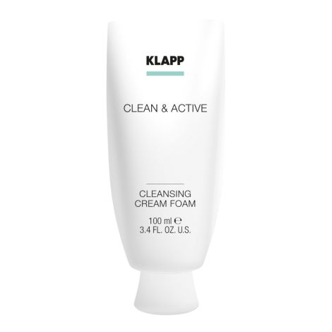 KLAPP SKIN CARE SCIENCE CLEAN&ACTIVE очищающая крем-пенка 100мл