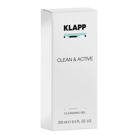 KLAPP SKIN CARE SCIENCE CLEAN&ACTIVE очищающий гель 250мл №2