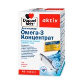 Доппельгерц Актив Омега-3 Концентрат капс. 1321,91мг №60