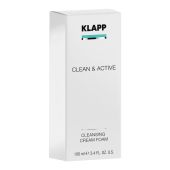 KLAPP SKIN CARE SCIENCE CLEAN&ACTIVE очищающая крем-пенка 100мл №2