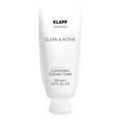 KLAPP SKIN CARE SCIENCE CLEAN&ACTIVE очищающая крем-пенка 100мл